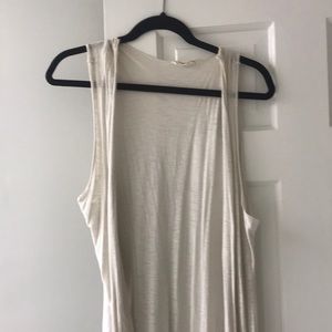 MOLLY GREEN LONG OPEN VEST